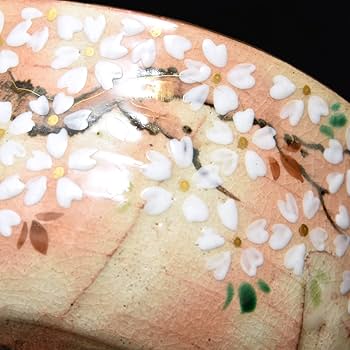 Amazon.co.jp: 勝龍寺窯 乾伸行 (造) 色絵桜絵茶碗 共箱 : おもちゃ